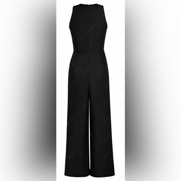 Retro Style Buttons Jumpsuit - Picture 4 of 8